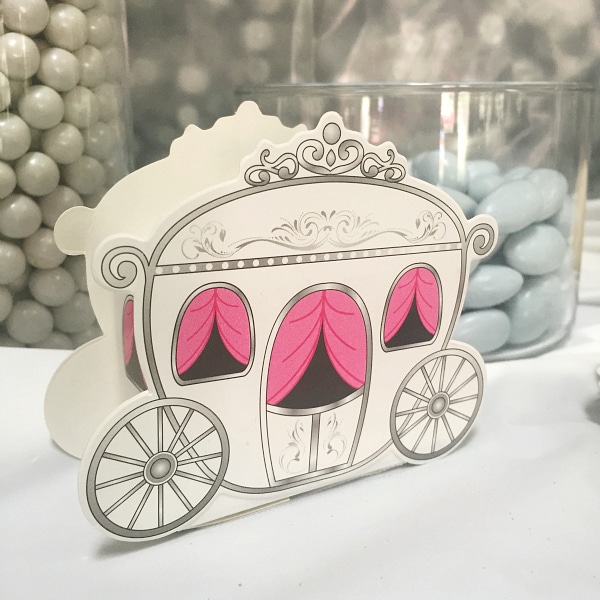 Throw an easy Cinderella first birthday party. pumpkin carriage party