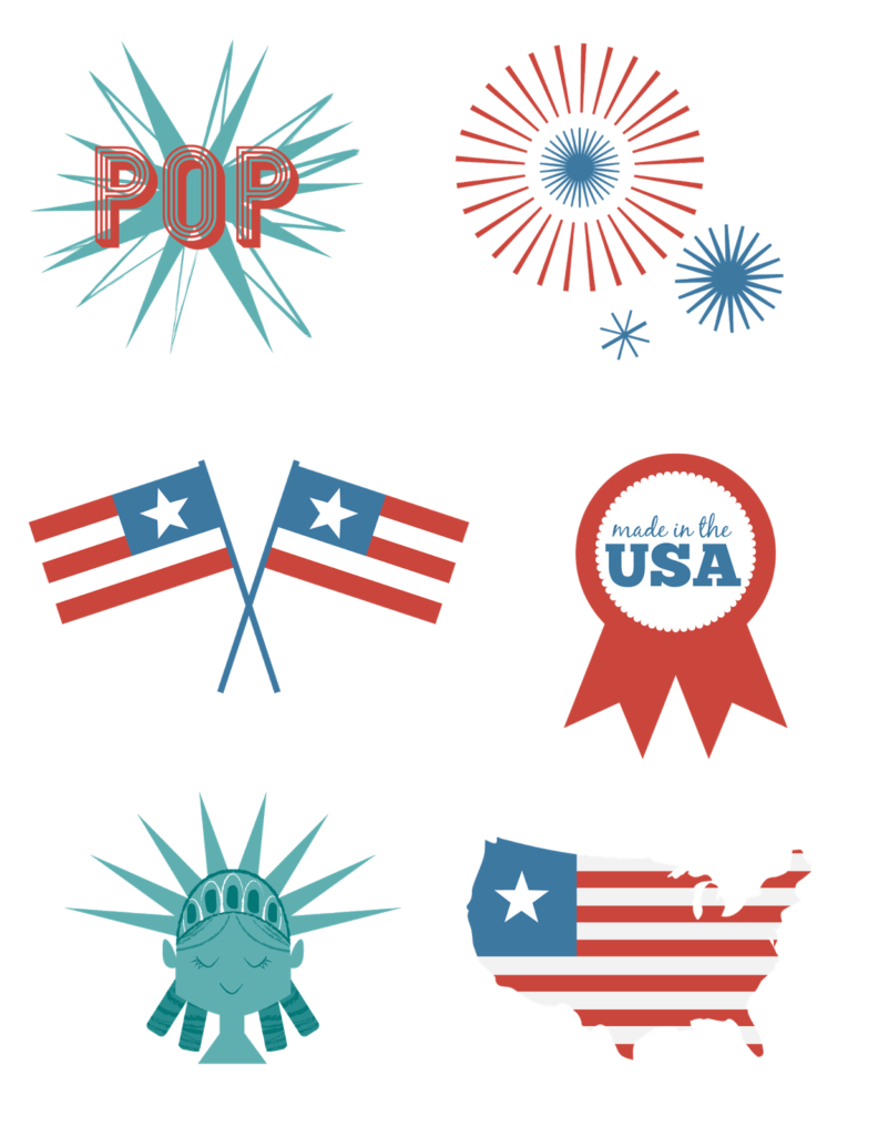 Fourth of July Printables - Free