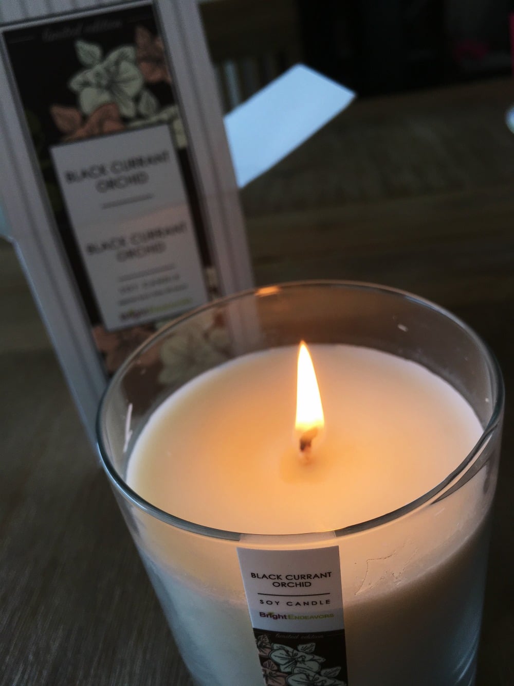 bright endeavors candle