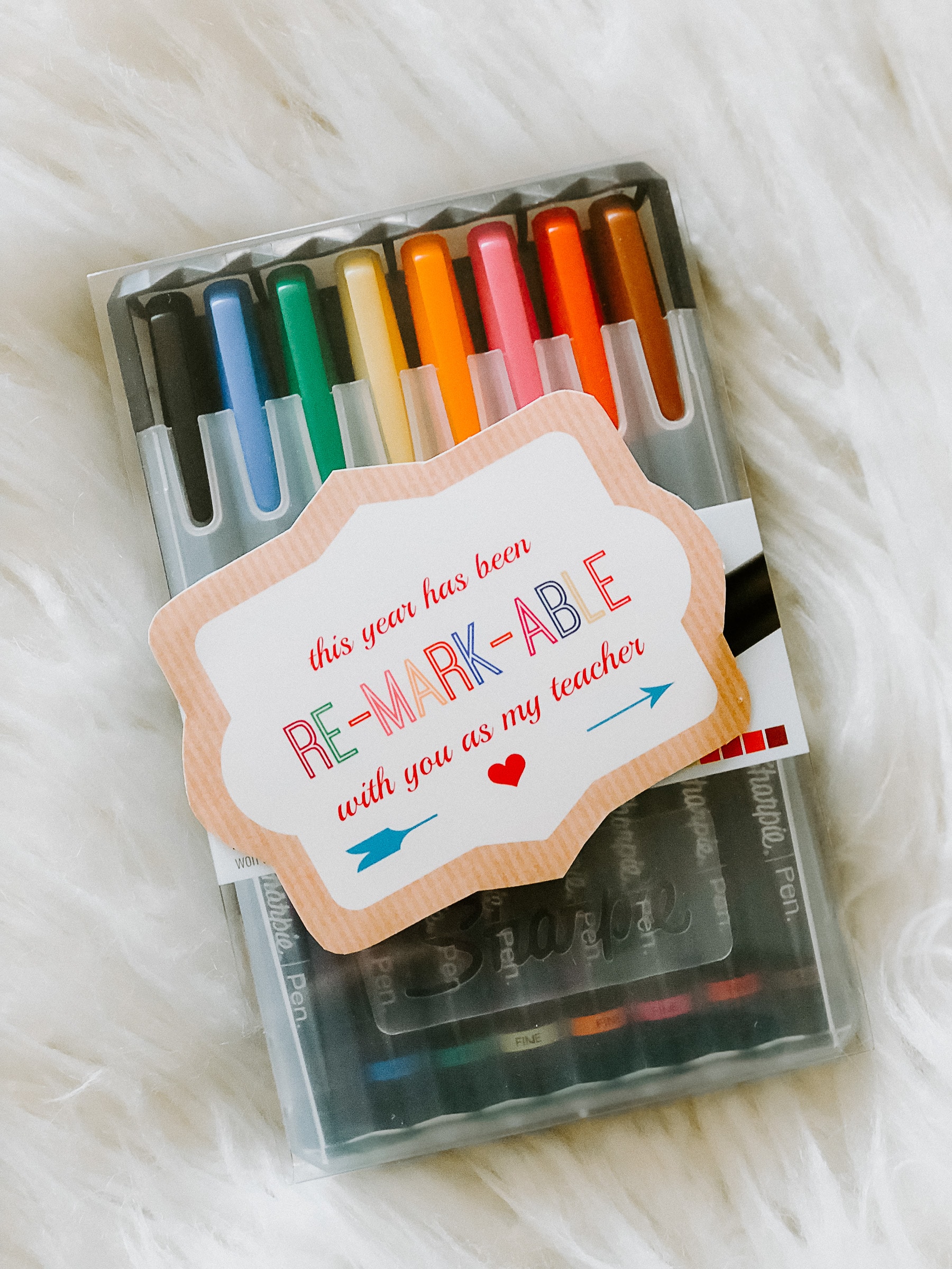 Teacher Gift Idea - Markers