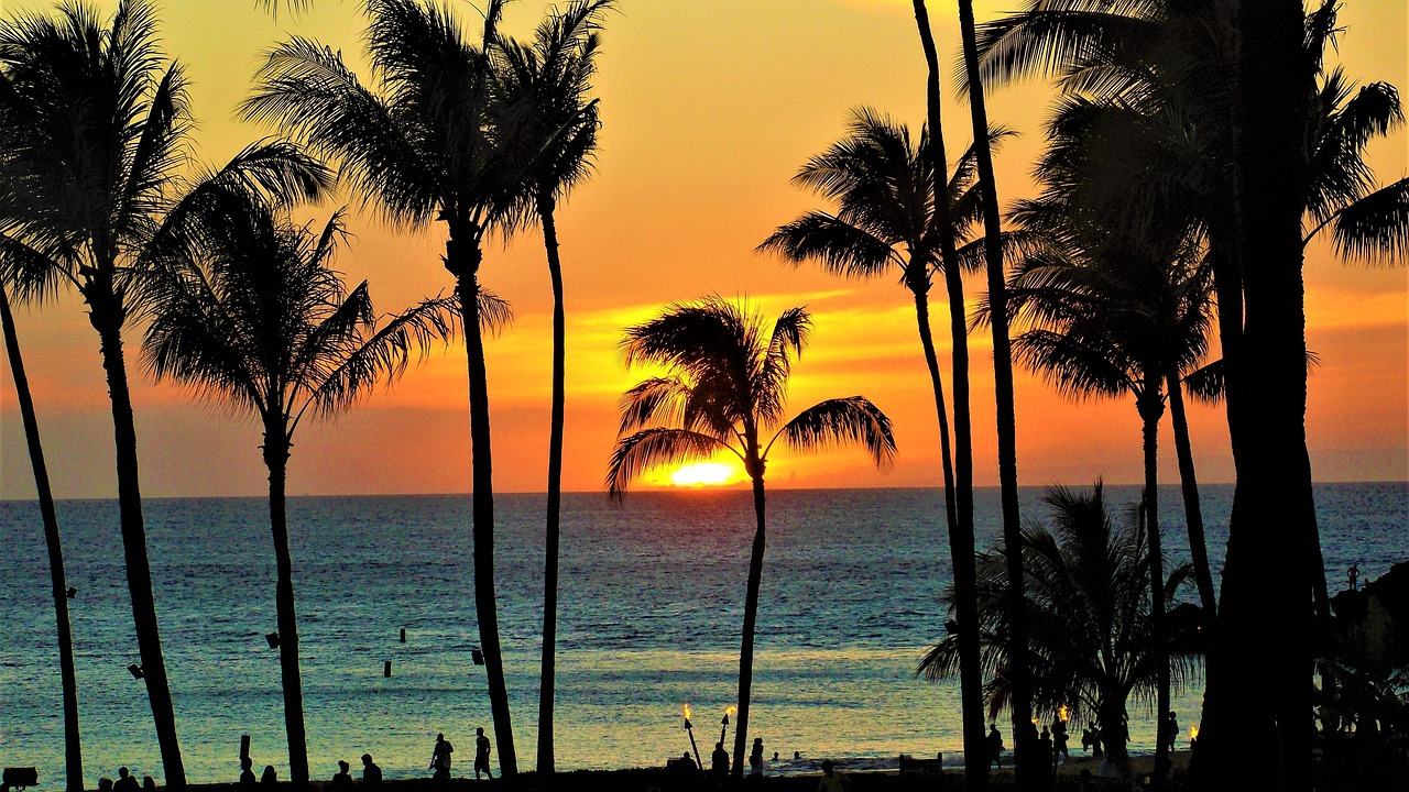 Maui, Sunset, Nature image.