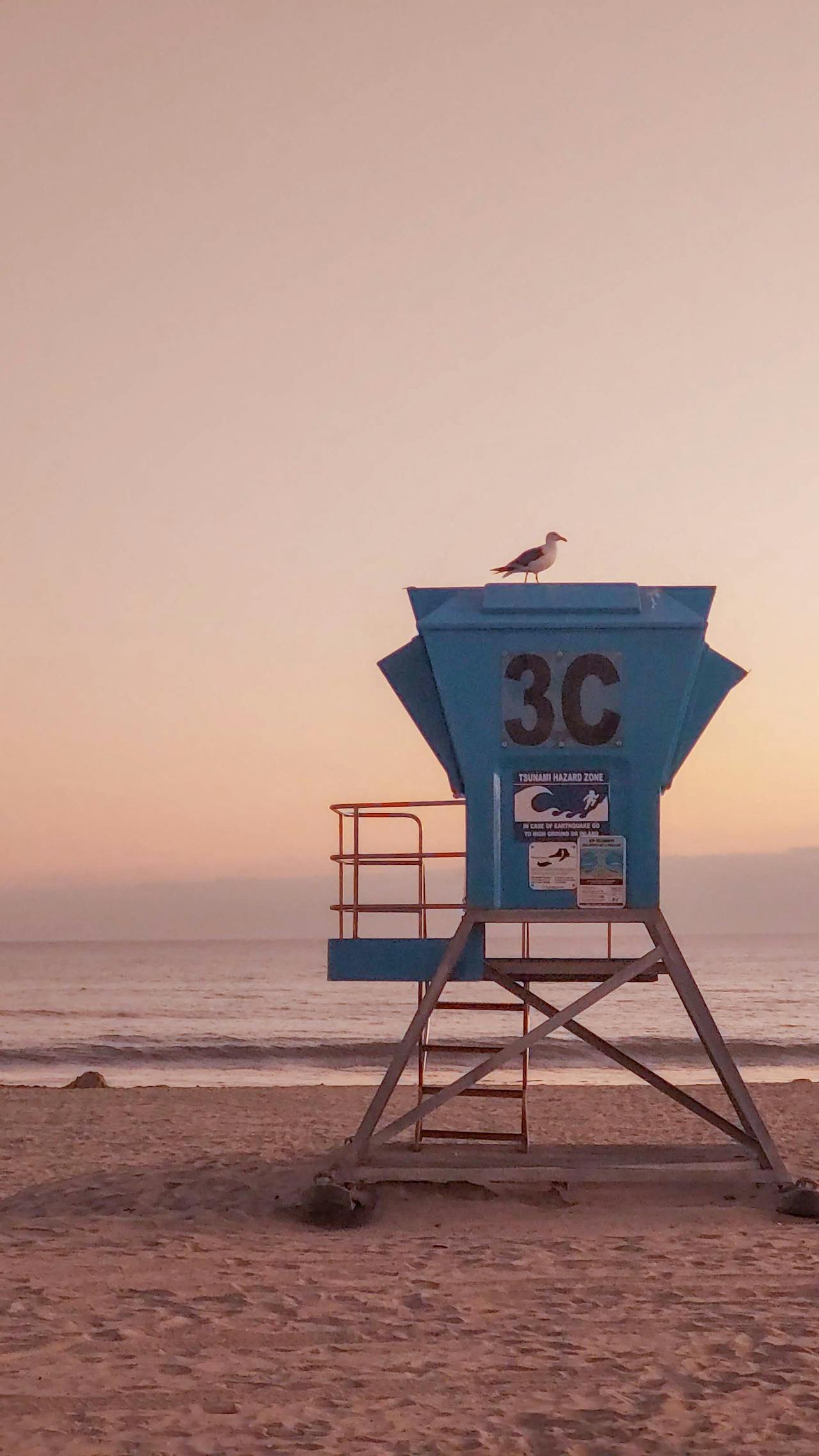 Lifeguards Booth on Coronado Beach