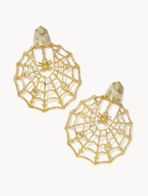 Kendra Scott spider web earrings