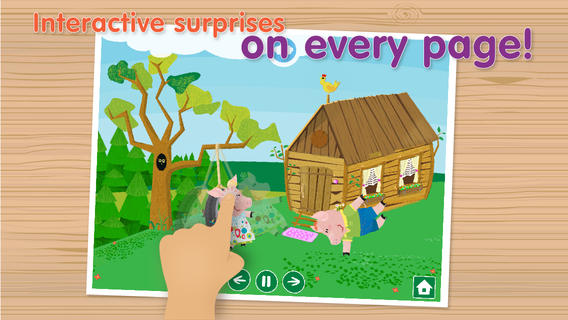 Kids Academy – The Three Little Pigs App