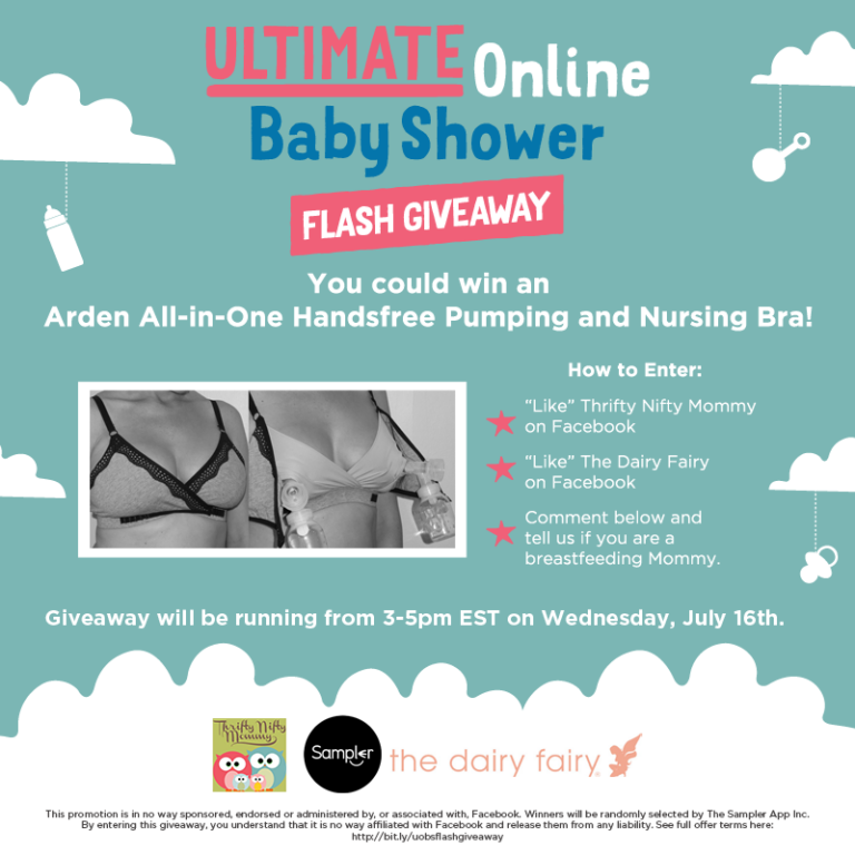 7/16/14 – Ultimate Online Baby Shower Giveaway/Sampler Locations
