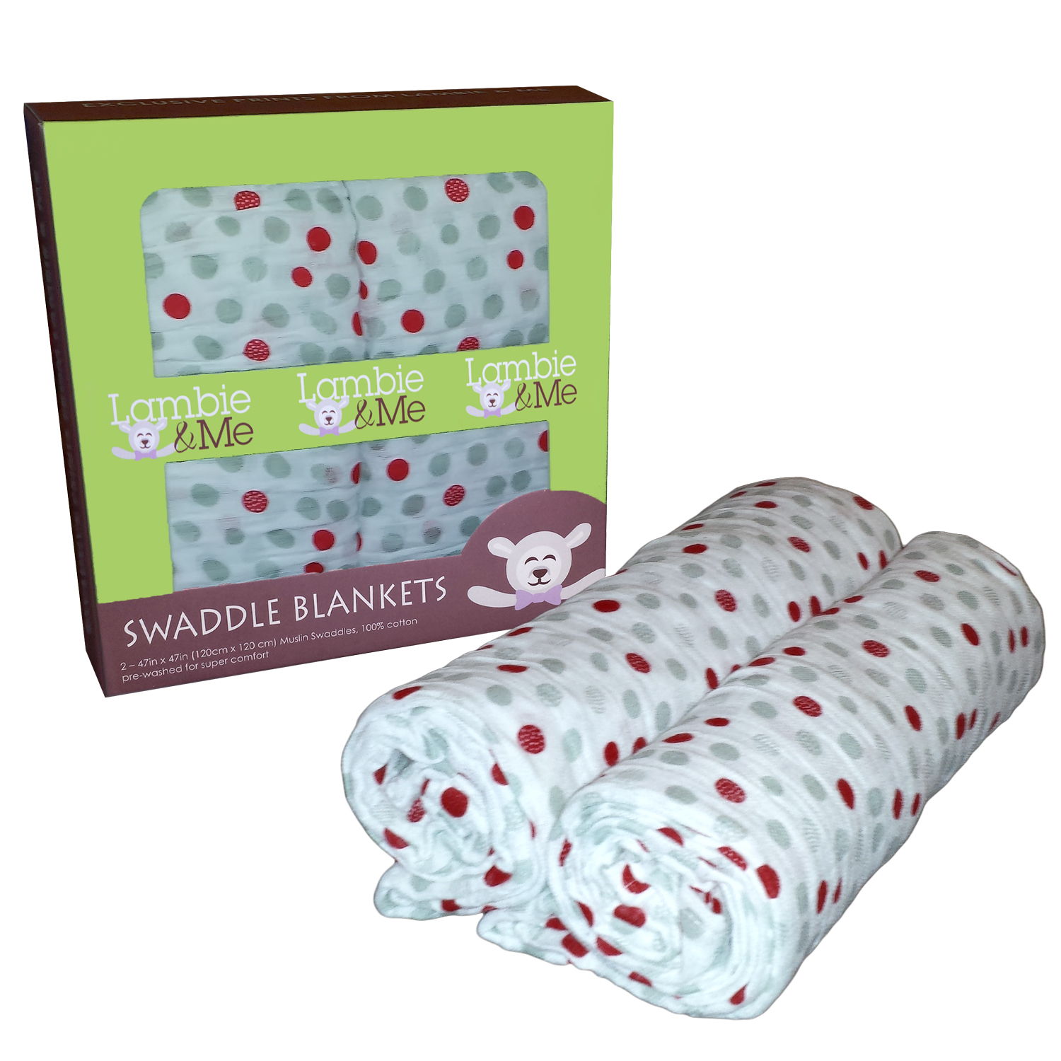 Lambie and Me Swaddle Blankets Giveaway