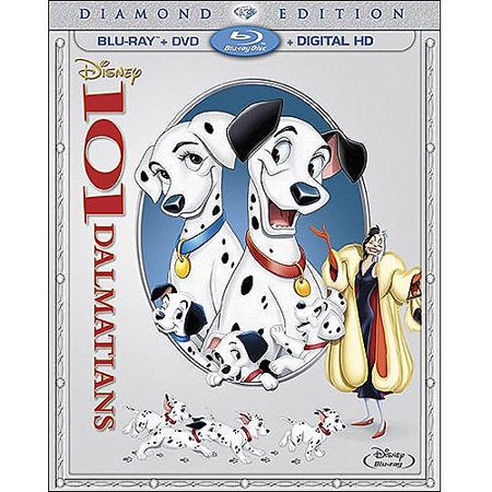101 Dalmatians (Diamond Edition) (Blu-ray + DVD + Digital HD) (Full Frame)