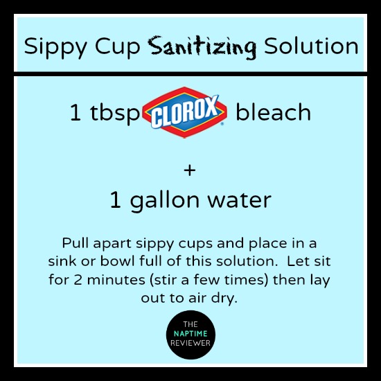 How to sanitize a sippy cup. How to sanitize a sippy cup.