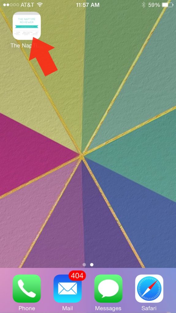 How to Create a Website App Button • The Naptime Reviewer