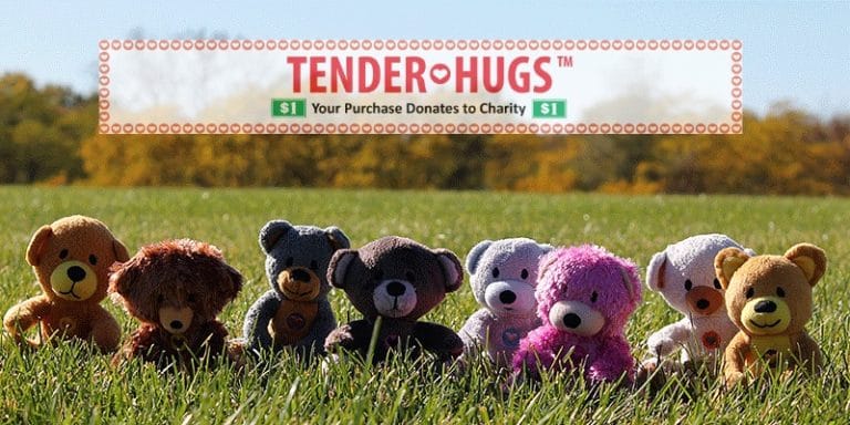 Tender Hugs Charity Bears + Giveaway