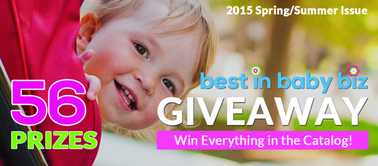 BIBB Magazine Giveaway – Win 56 Gifts for Mom, Baby and Child!
