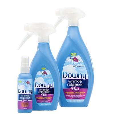 Wrinkle Free Travel | Downy Wrinkle Releaser Plus