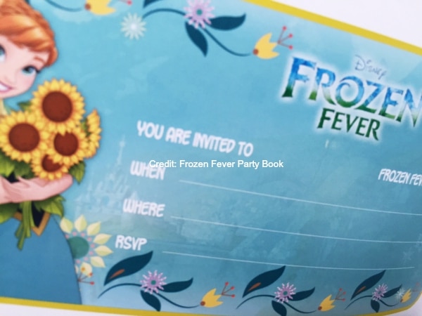 Frozen Fever Invitation