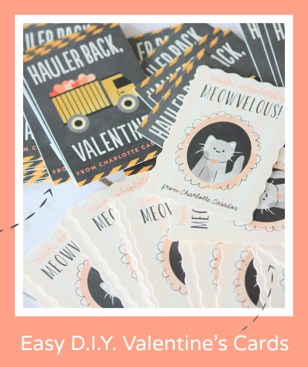 Easy DIY Valentine's Cards Easy DIY Valentine's Cards