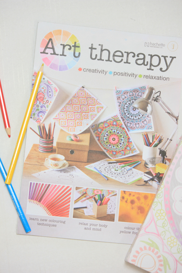 Adult coloring books - art therapy