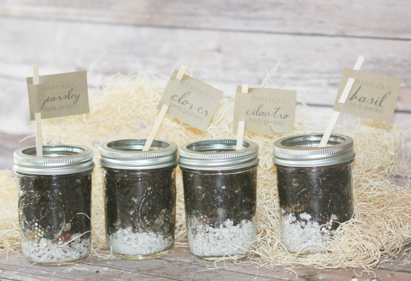Mason Jar Herb Garden Mason Jar Herb Garden
