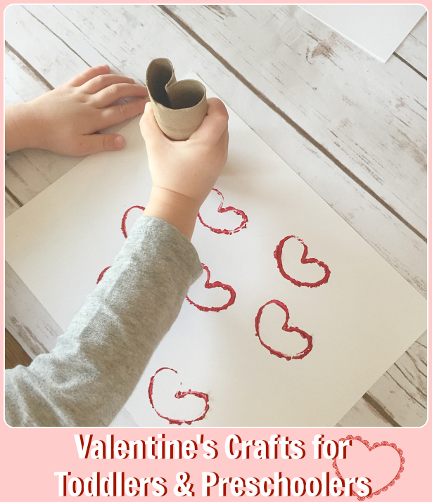 Valentine's Craft Ideas for Toddlers and Preschoolers
