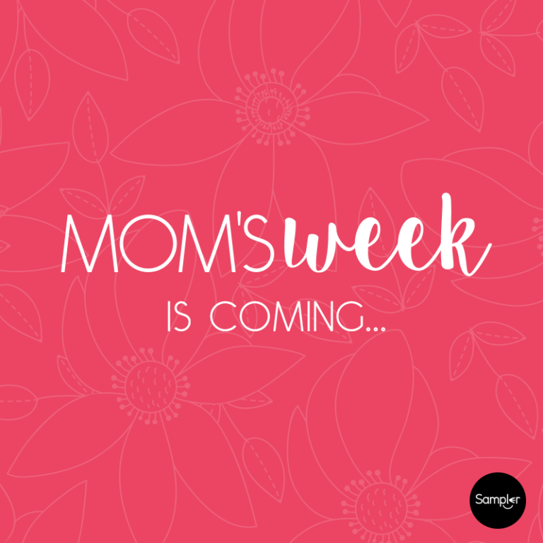 Mom's Week Sampler Event Timeline – Mark Your Calendars