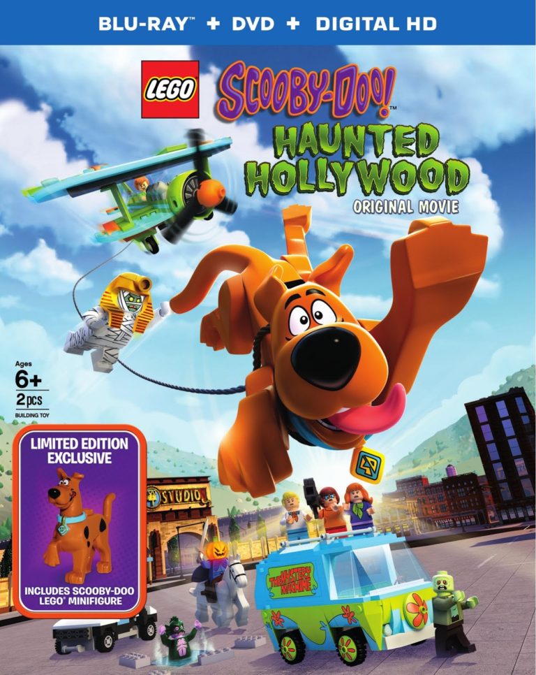 Lego Scooby: Haunted Hollywood DVD + Coloring Sheets