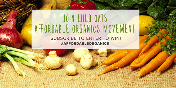 Wild Oats Affordable Organics Movement + GIVEAWAY