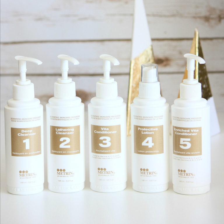 How to Use the Metrin 5-Step Skincare System