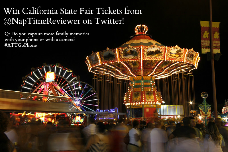 The Naptime Reviewer's ATTGoPhone / California State Fair Tickets