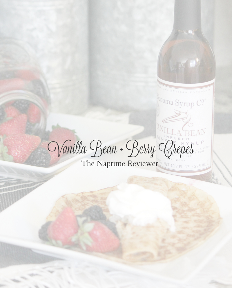 Vanilla Bean Berry Crepes Recipe