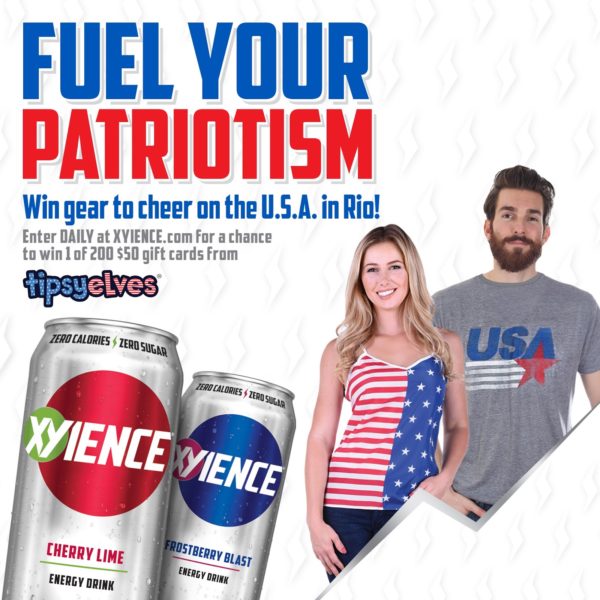 Cheer On Our 2016 U.S. Olympic Athletes With Patriotic Clothing from Tipsy Elves!
