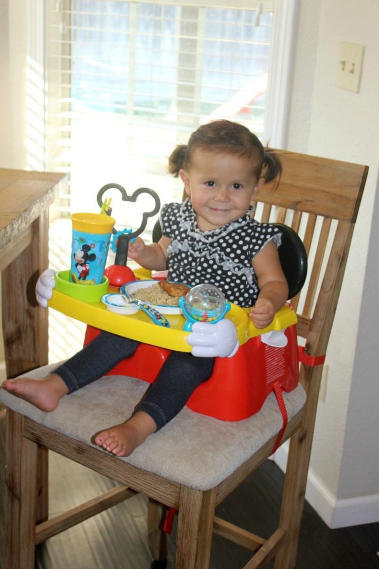 Mickey Mouse Helping Hands Feeding and Activity Seat from The First Years