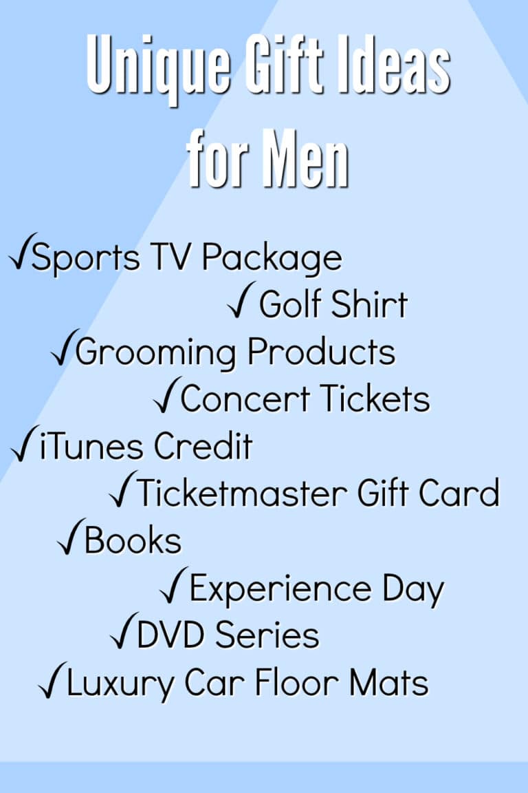 Gift Ideas For The Men In Your Life