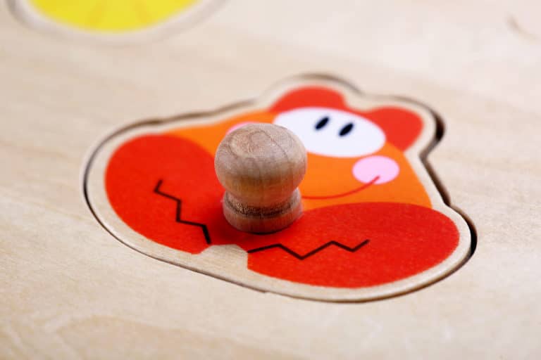 Wooden Puzzle Piece - Crab