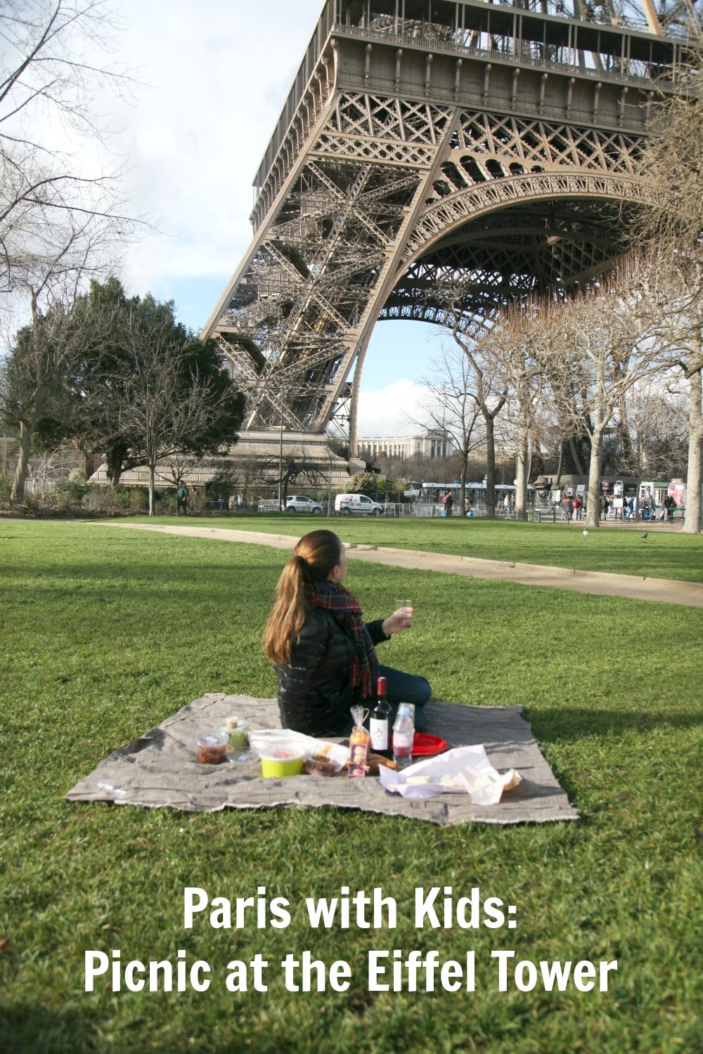 picnic in paris with Eiffel tower