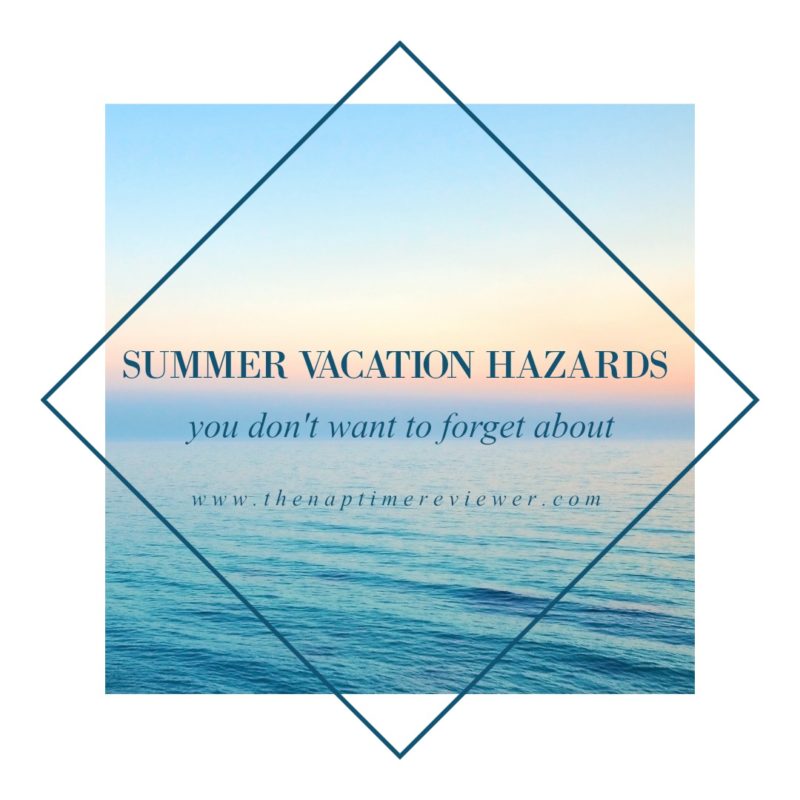 summer vacation dangers graphic