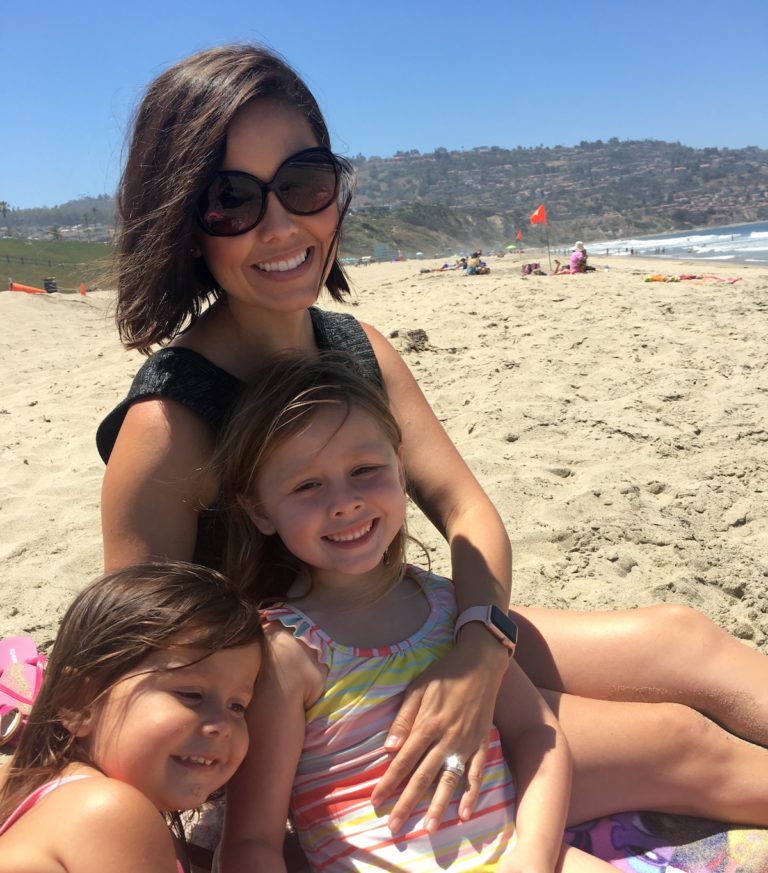 Using Baby Powder at the Beach