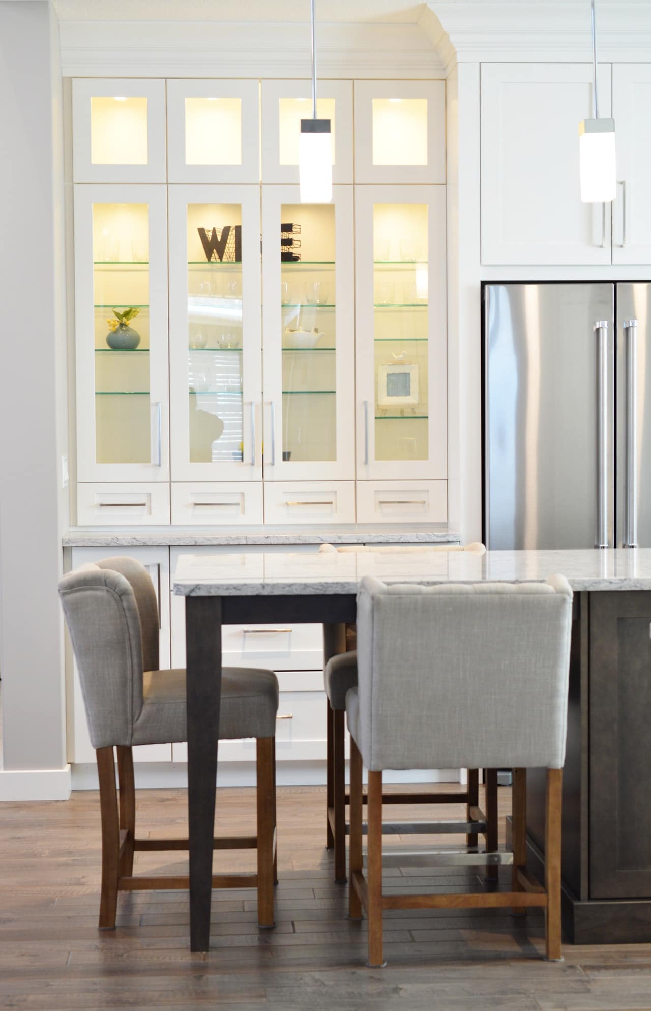 Modern White Kitchen