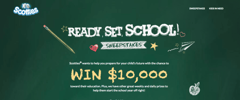 Ready Set School Sweeps – Scotties Tissues