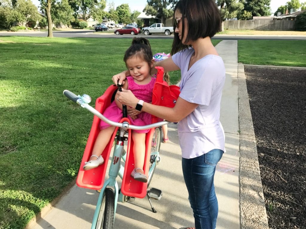 iBert Child Bike Seat Review • The Naptime Reviewer