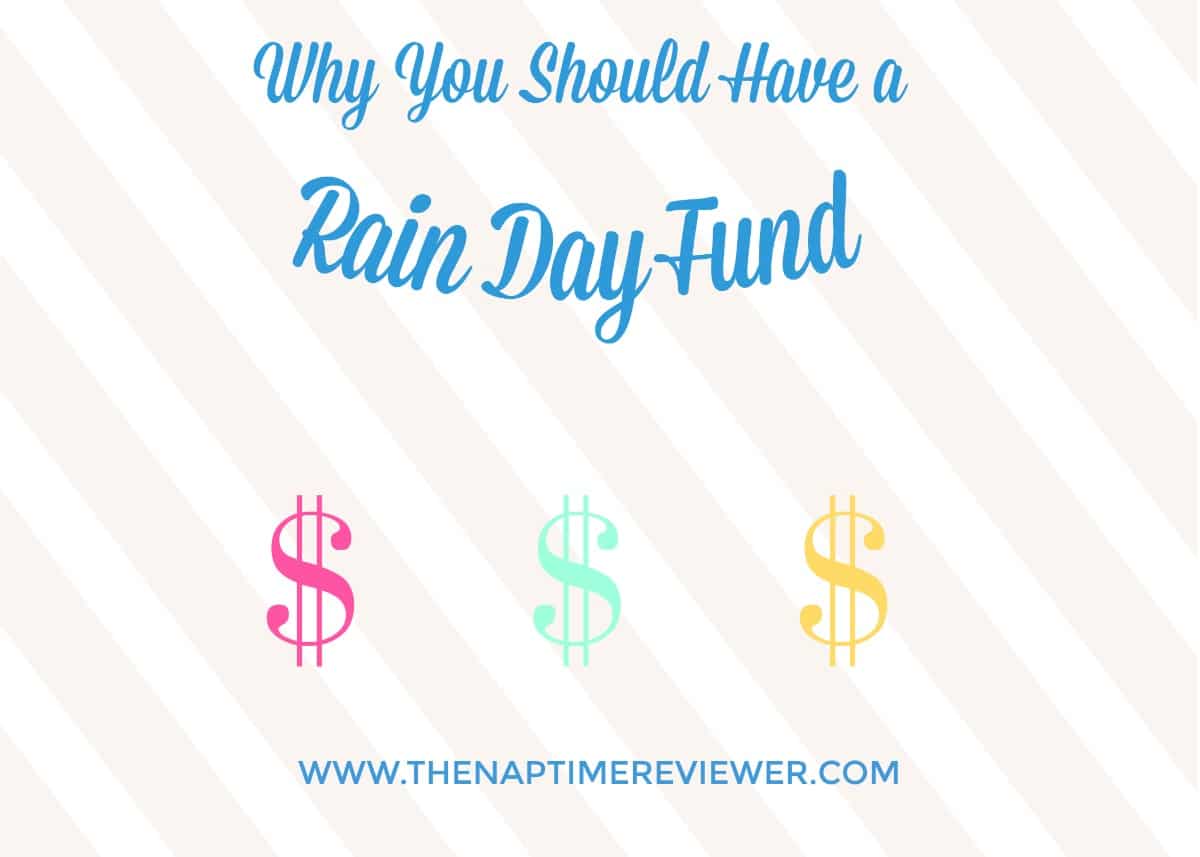 Why you should always keep a rainy day house fund.