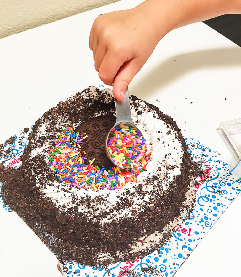 DIY: Semi-Homemade Ice Cream Cake (Because we can’t be great at EVERYTHING)