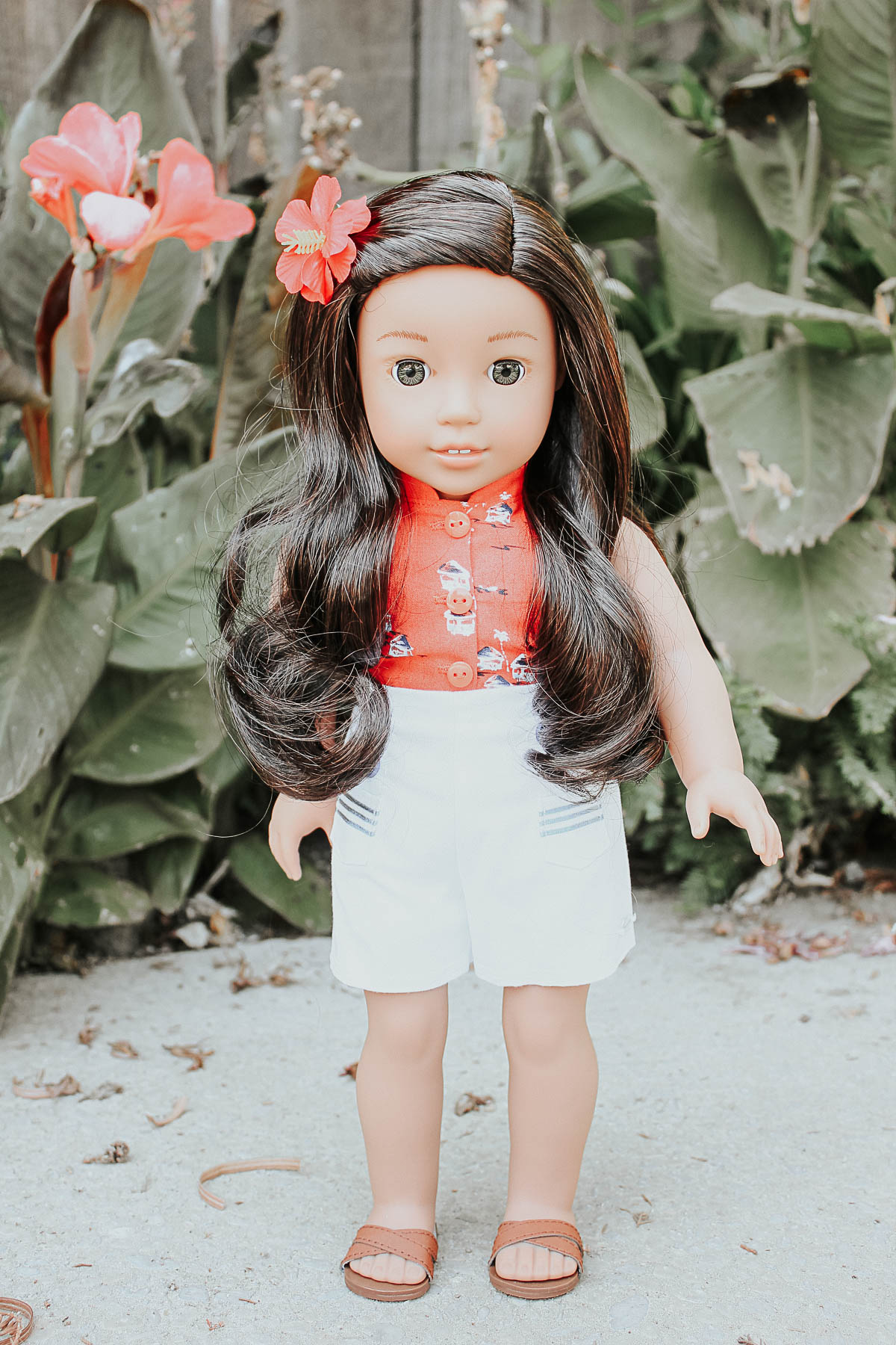 Nanea Mitchell American Girl Doll - Aloha Outfit & Accessories