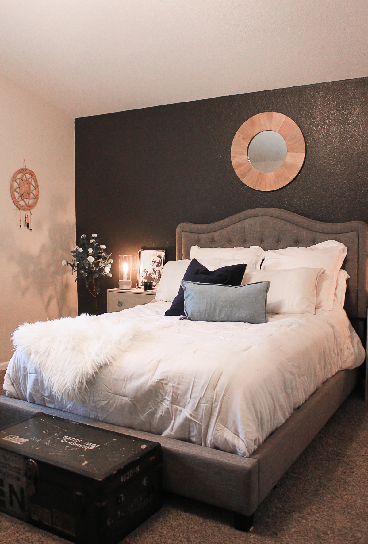 Master Bedroom Accent Wall Ideas - The Naptime Reviewer
