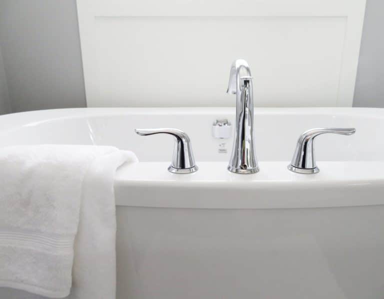 Modern Bathtub - Master Bathroom Updates