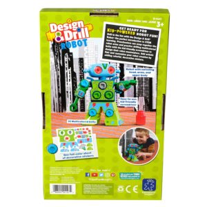 Design & Drill Robot Toy for Kids