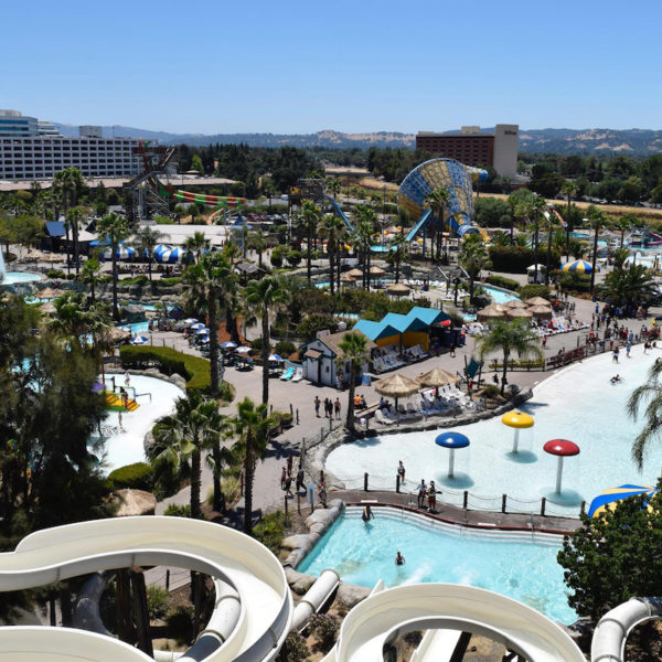 Six Flags Hurricane Harbor Water Park in Concord, California