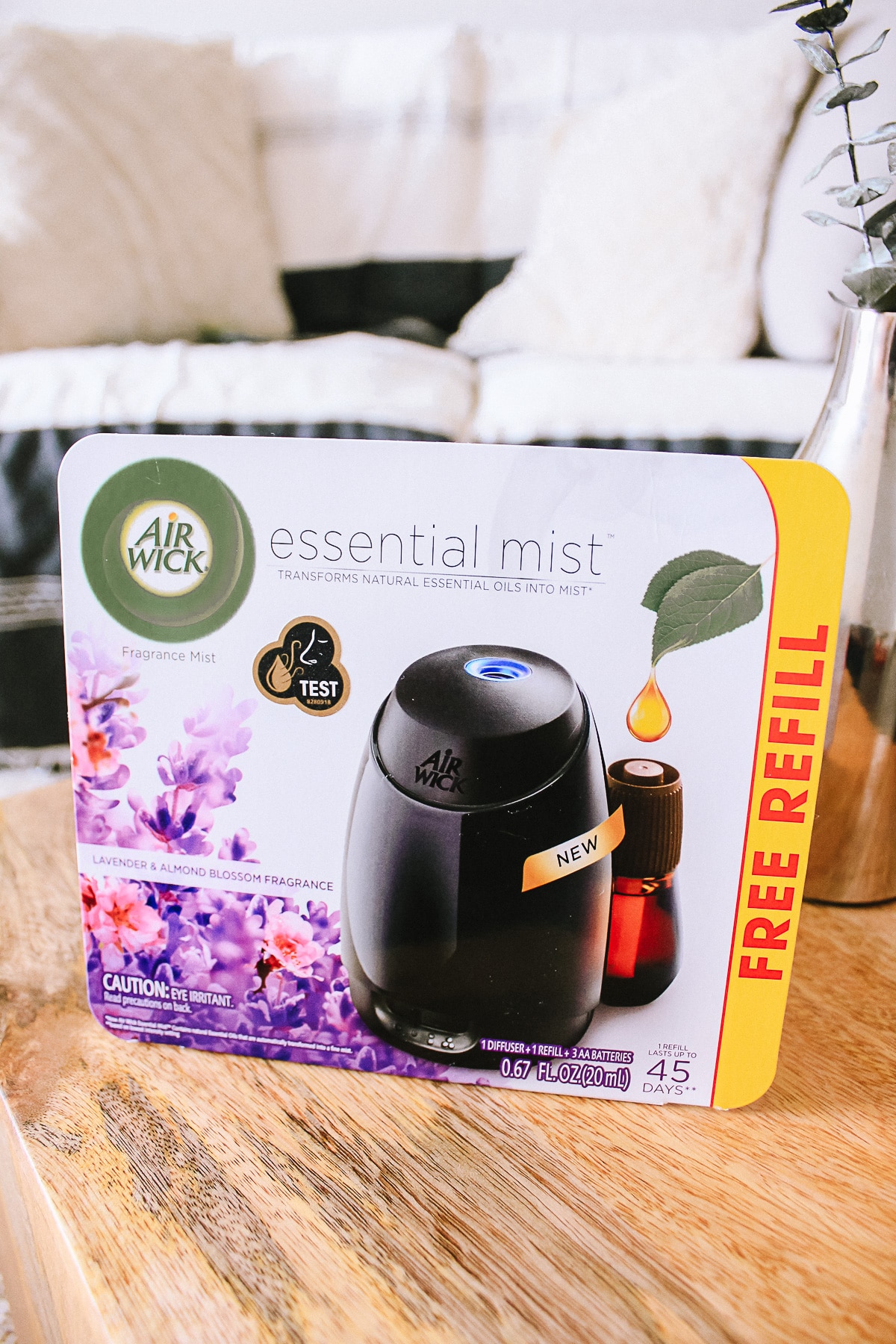 Airwick Free Refill Packaging
