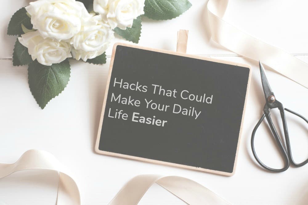 Daily Hacks chalkboard