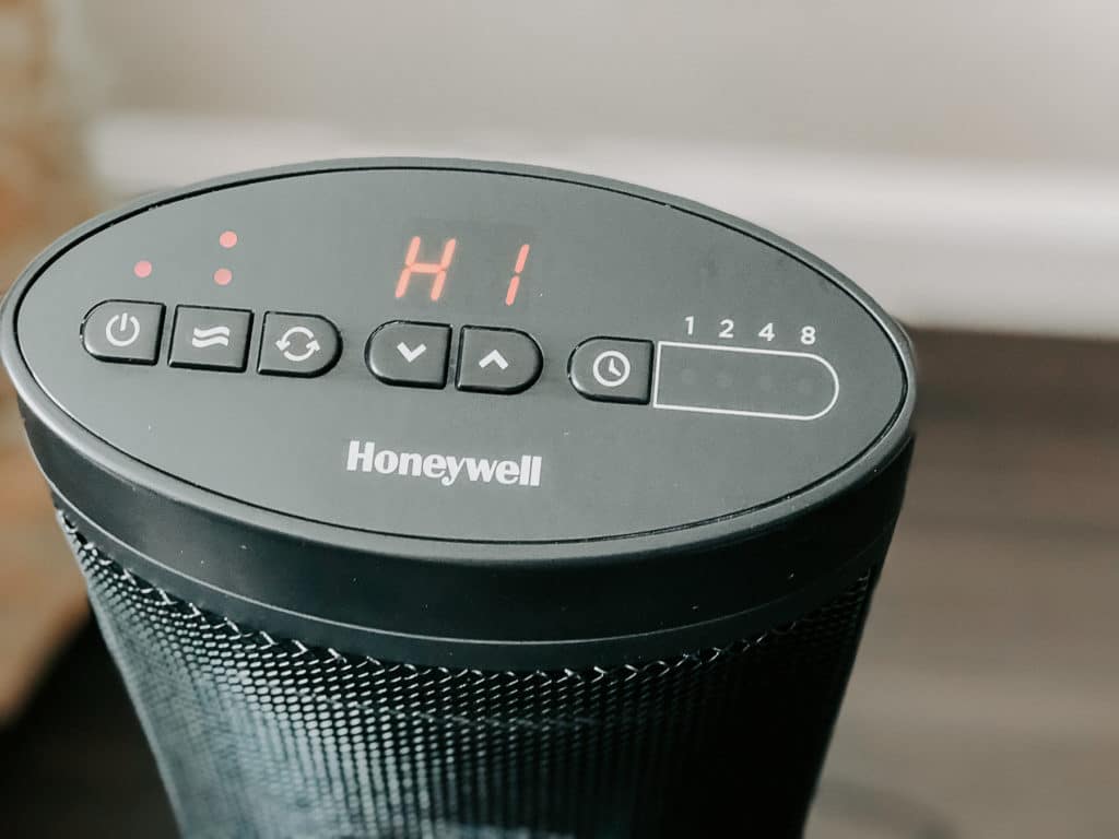 Honeywell Slim Ceramic Tower Heater Review + Giveaway • The Naptime Reviewer