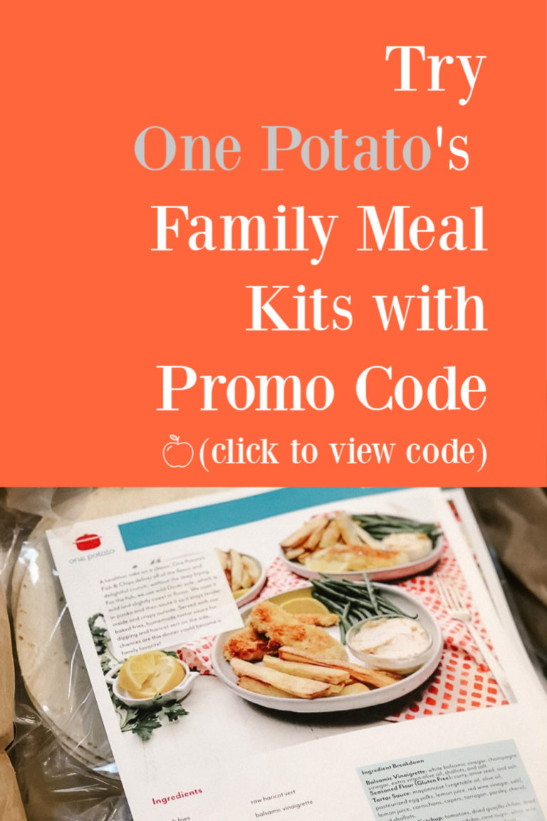 One Potato Coupon Code + Meal Kit Review • The Naptime Reviewer