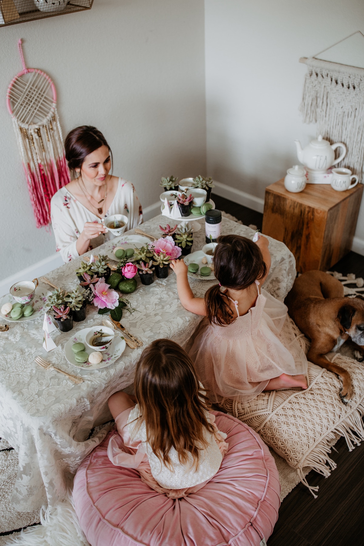 Boho Tea Party Decor