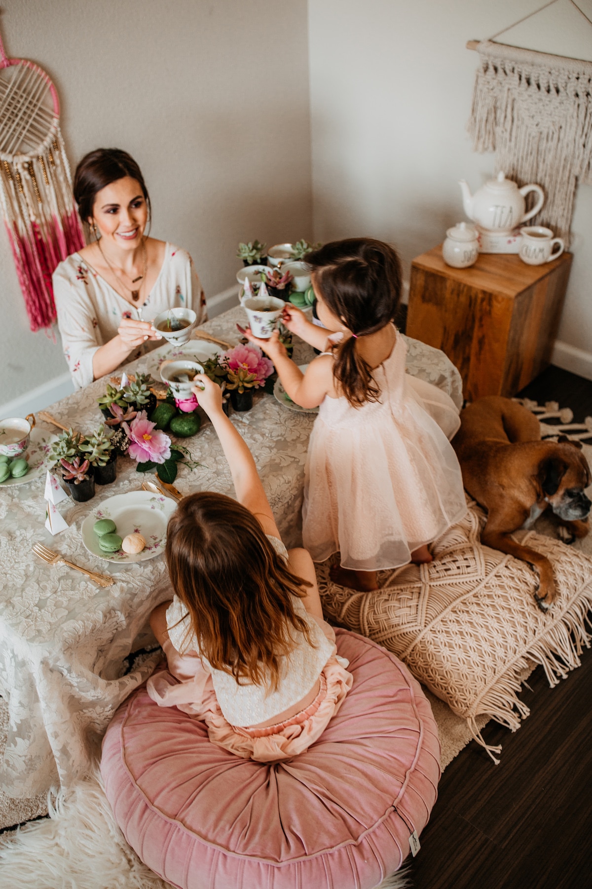 Boho Tea Party Decor